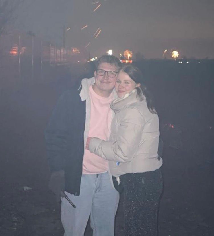 Niklas Steinmann und Partnerin